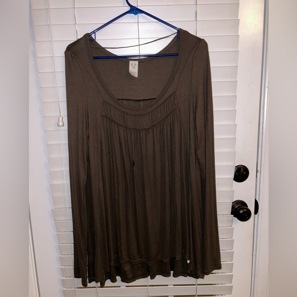 We The Free Ribbed Long Sleeve blouse